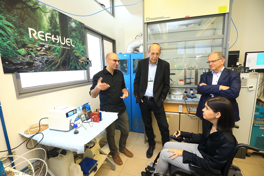 EnergyCenterBIU's tweet photo. On Thursday we had our launch ceremony for the center with the minister of energy @KElharrar.
May this be a beginning of a very fruitful journey! https://t.co/GKiFL8fsC8