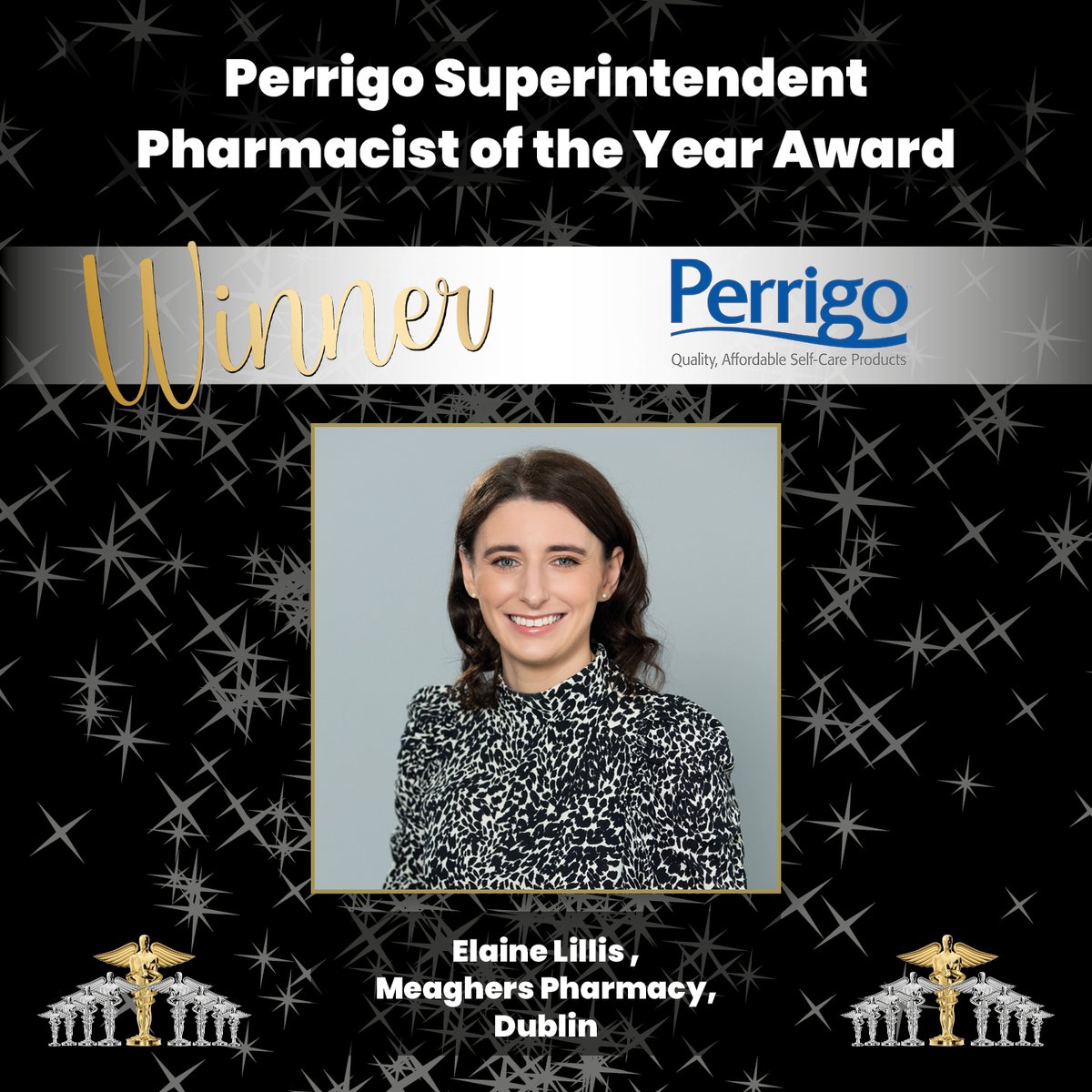 Irish_PharmNews's tweet photo. Elaine Lillis, @MeaghersPharmcy won the Perrigo Superintendent Pharmacist of the Year 2022! Congratulations Elaine
@PerrigoCompany
#IPA2022 #IPAs2022 https://t.co/KtijJVEldH