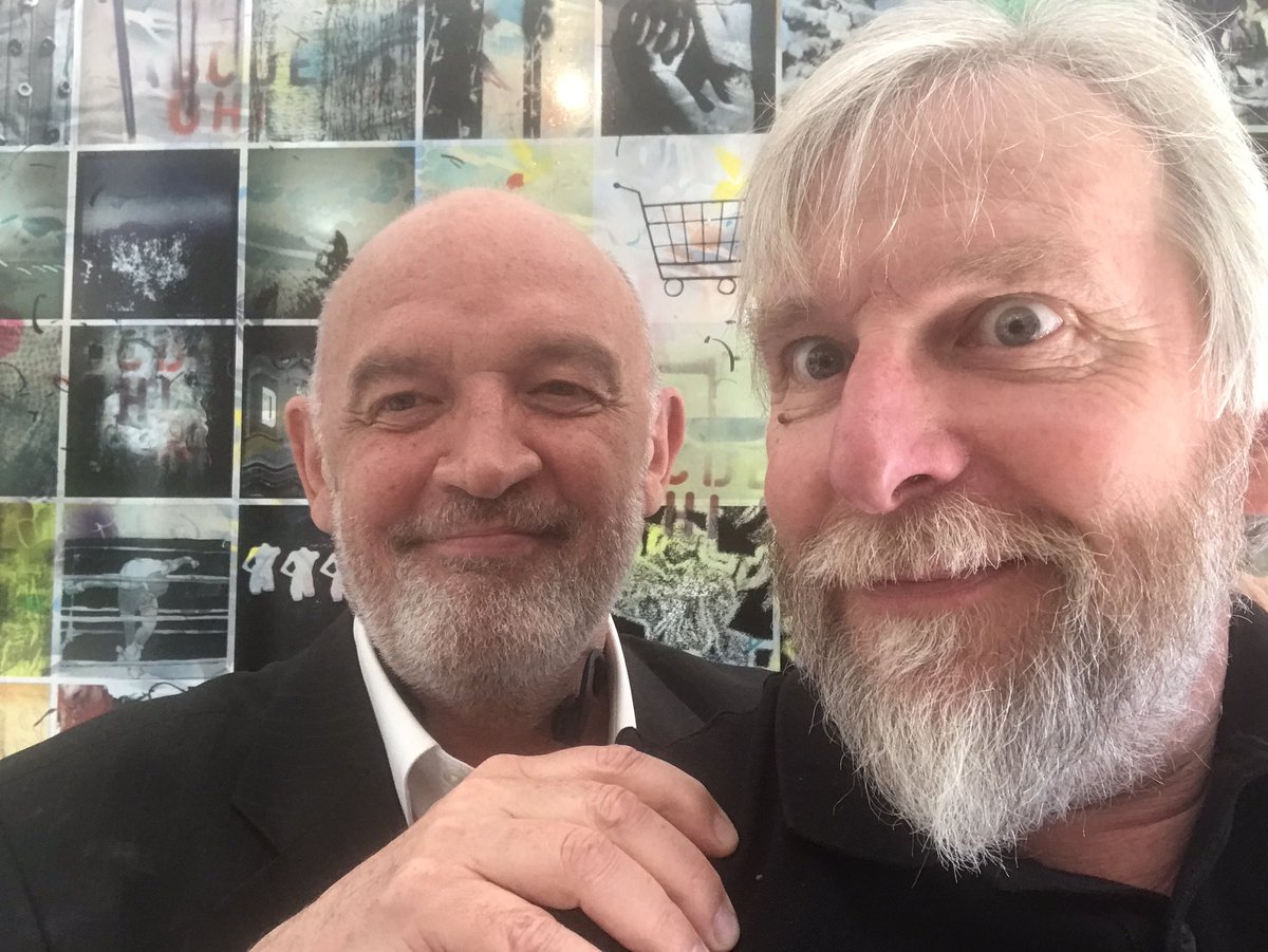DEREK FROOD - Actor (@derekfrood) on Twitter photo What a delight to catch up with my old mate <a href="/connor9mcintyre/">Connor McIntyre</a> at his exhibition #FunnyWeather Catch it at Saint Saviours on Lambhay Hill Plymouth. Only one day left. Thought provoking! #painter #artist #coronationstreet #art #patphelan #alamo What a delight to catch up with my old mate <a href="/connor9mcintyre/">Connor McIntyre</a> at his exhibition #FunnyWeather Catch it at Saint Saviours on Lambhay Hill Plymouth. Only one day left. Thought provoking! #painter #artist #coronationstreet #art #patphelan #alamo