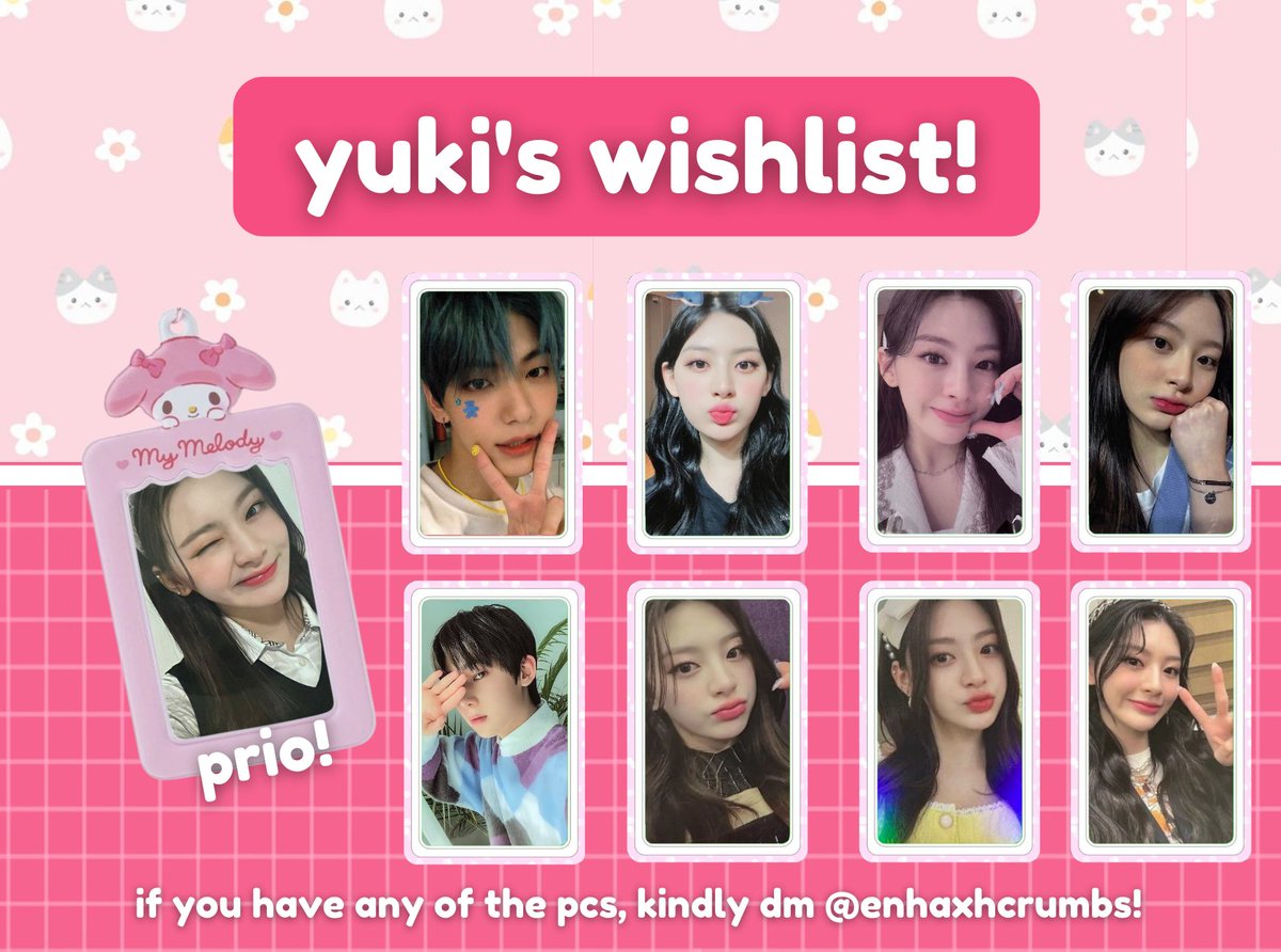 enhaxhcrumbs's tweet photo. #commsbyaly
hiii, @alycomms! thank you so much for making this pretty wishlist for my remaining prios before i leave hehe <3 i really appreciate how it was finished very quickly, and for updating too! all my requests were also taken into account too!! highly recommended ππ― https://t.co/2gVFqqBOVl