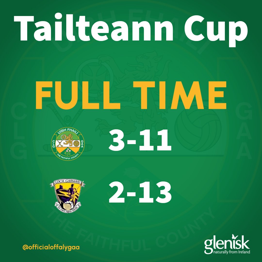 Offaly_GAA's tweet photo. Super second half lads. Well done https://t.co/qN819hpcgp