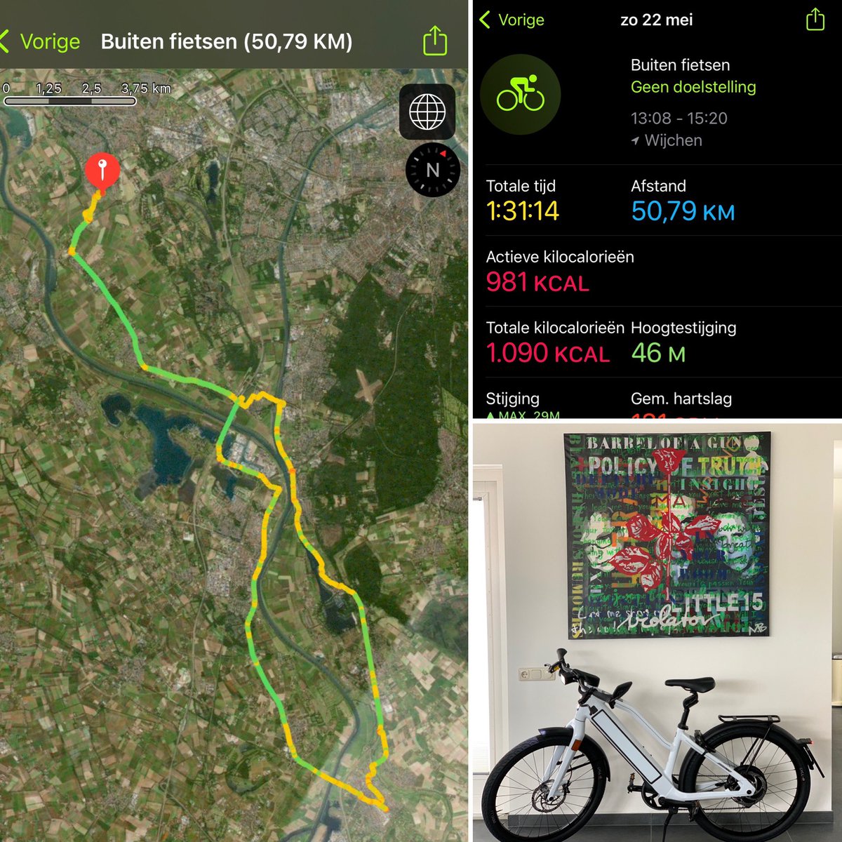 mariskArt's tweet photo. Even wat afgeven bij mijn ouders……ideaal fietsweertje. #kamikazefiets #stromerST3 #bikeride https://t.co/XYIBdWsm6B