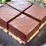オーブン不要の材料4つで簡単生チョコタルト。
