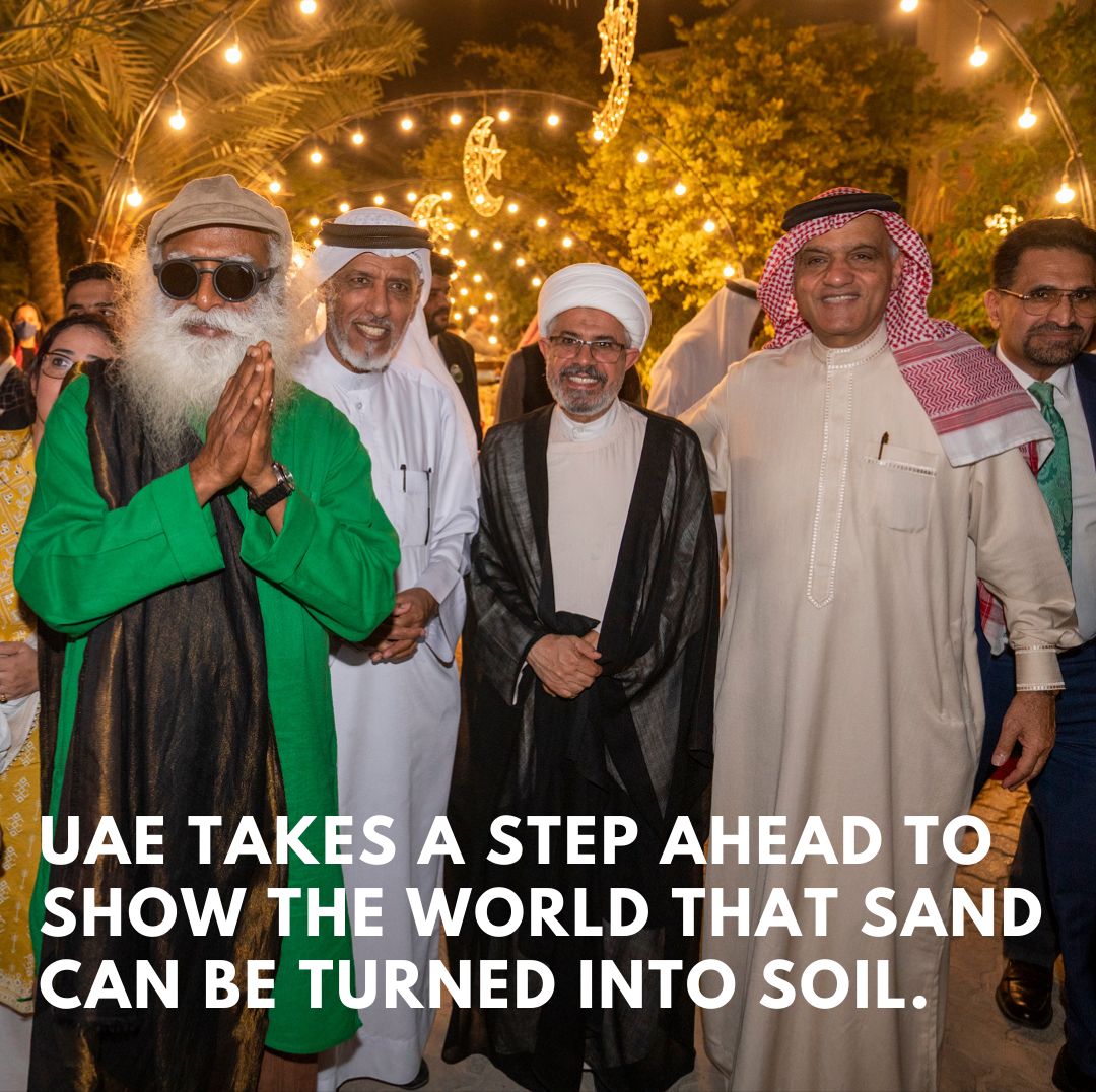 Indumathi_23's tweet photo. he UAE has become the 74th country to join the Conscious Planet Movement to
#SaveSoil #MiddleEastStandsForSoil 
https://t.co/8q4qhnHMBZ https://t.co/50L3Ud2Yph