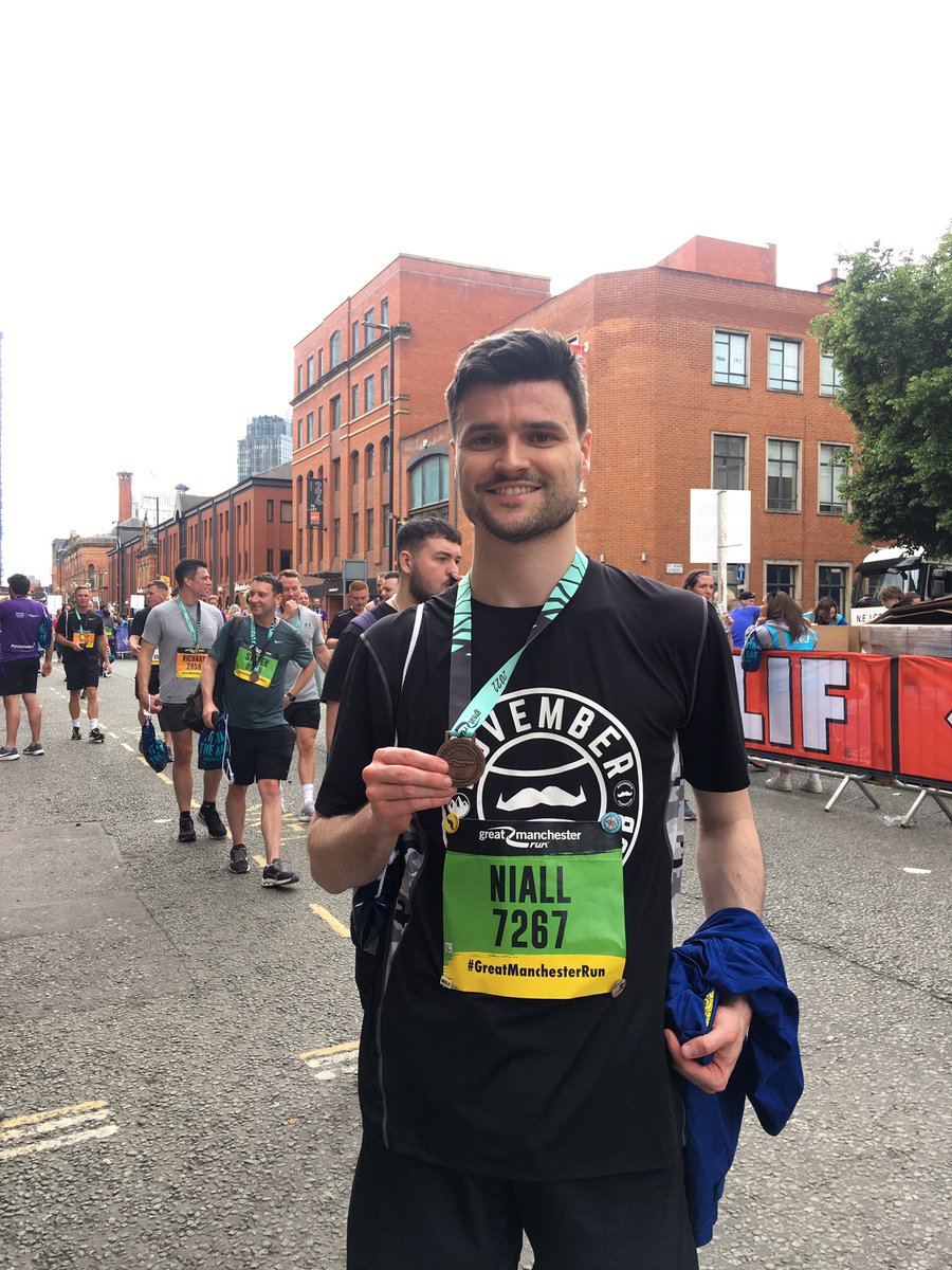 Char_Green_Fact's tweet image. 10km in under 55 minutes despite breaking a toe last month - very proud of @niallgriffiths 🏃‍♂️#greatmanchesterrun