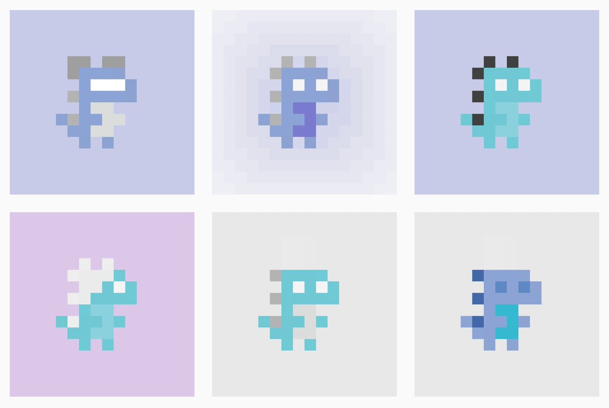 Para_gm's tweet image. aaaand it's a wrap for @CleanDinos blue 💙 week.
What's your favorite ?

next week, we do purple 💜 gems 💎

drop yours below to have a spot 👇 

together, let's just vibe through what they call "bear" market.

much love.

@tinydinosnft @rawrdao #rawr