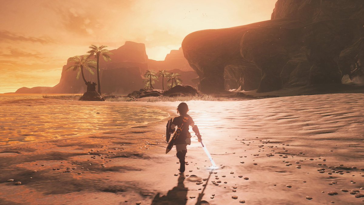 ZelderosHyrule's tweet photo. La inmersión que nos regala Zelda Breath of the Wild no tiene ningún tipo de sentido... ✨🍃

El juego perfecto! 👏🏻👏🏻👏🏻
#BreathoftheWild #NintendoSwitch https://t.co/Nz7QmeZ3Ws