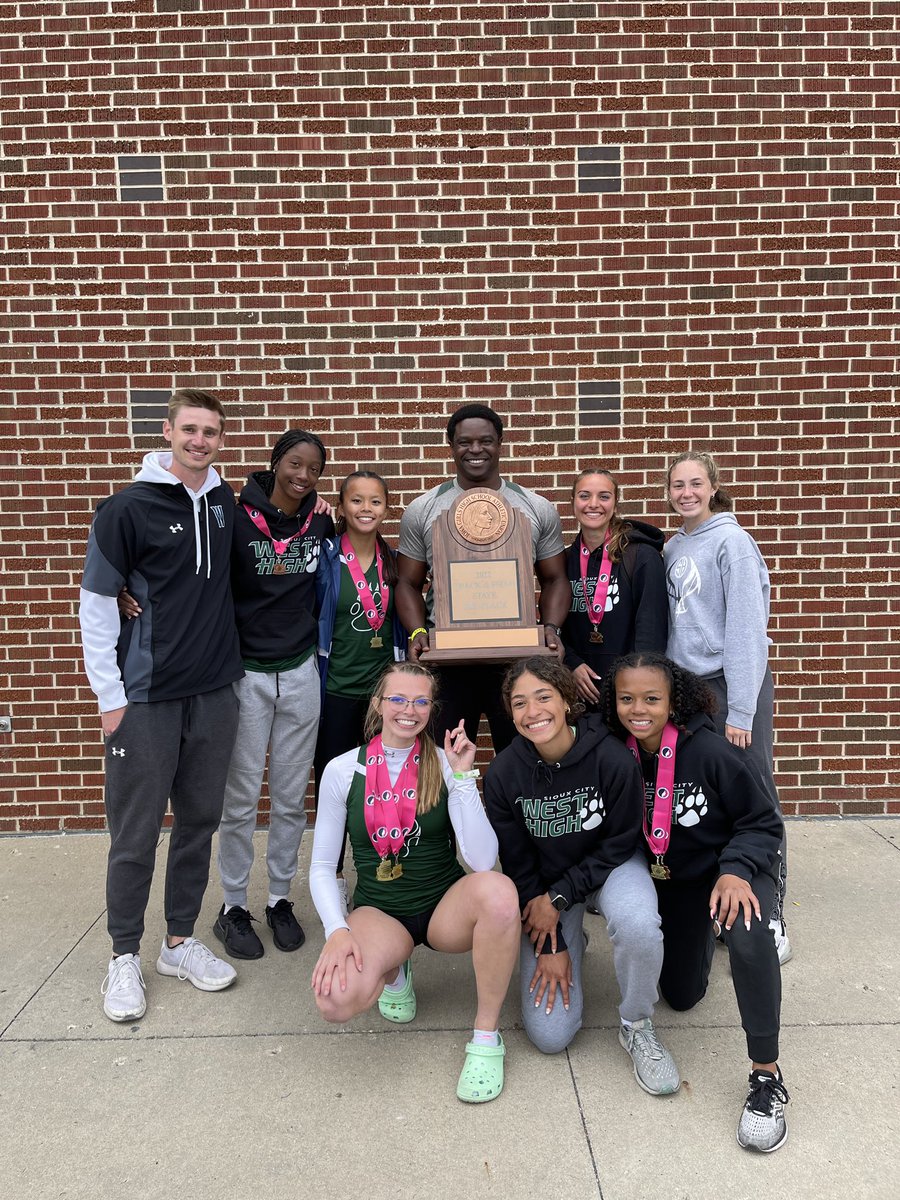 thank you to my track teammates and coaches for some of the best moments of my life!! #state