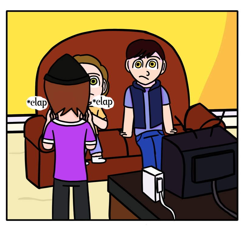 Star6Max's tweet image. #ShirleyAndCurly Comic 17; I bested you (1/2) #bested #art #comics #webcomics