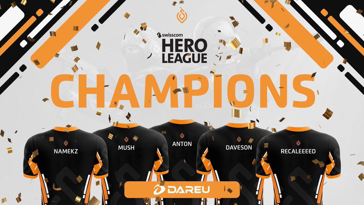 🏆 <a href="/Swisscom_Gaming/">Swisscom Gaming</a> Hero League Champions! 🏆

What a finale against <a href="/BabosGaming/">Babos Gaming</a> 🥳

We're now back2back <a href="/Swisscom_Gaming/">Swisscom Gaming</a> Hero League Champions and honoured to have such an amazing team under our name. 😍🔥

#goshape