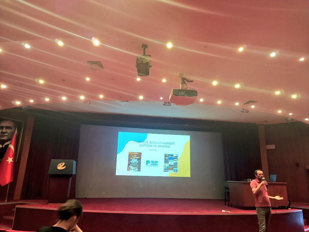 Türkiye'de Ekoloji Hareketi: Aktivizm ve Akademi başlıklı sunumla bizlerle olan Cemil Aksu  başta olmak üzere iki gündür bizimle olan ve emek veren, destekleyen herkese en içten şekilde teşekkürlerimizi sunuyoruz. İyi ki geldiniz  ✨💜