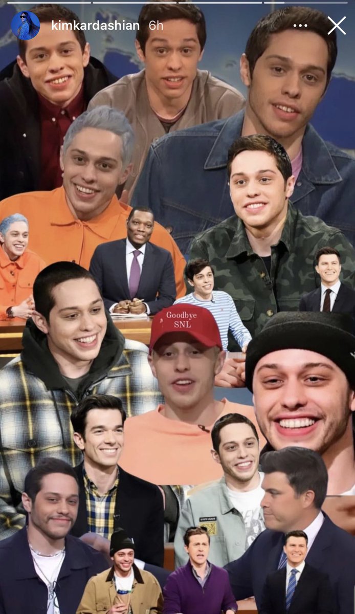 ChicksInTheOff's tweet photo. Kim K edited ‘Goodbye SNL’ over Pete’s ‘Make Kanye 2006 Again’ hat on her Instagram story https://t.co/IGHVoHu78y