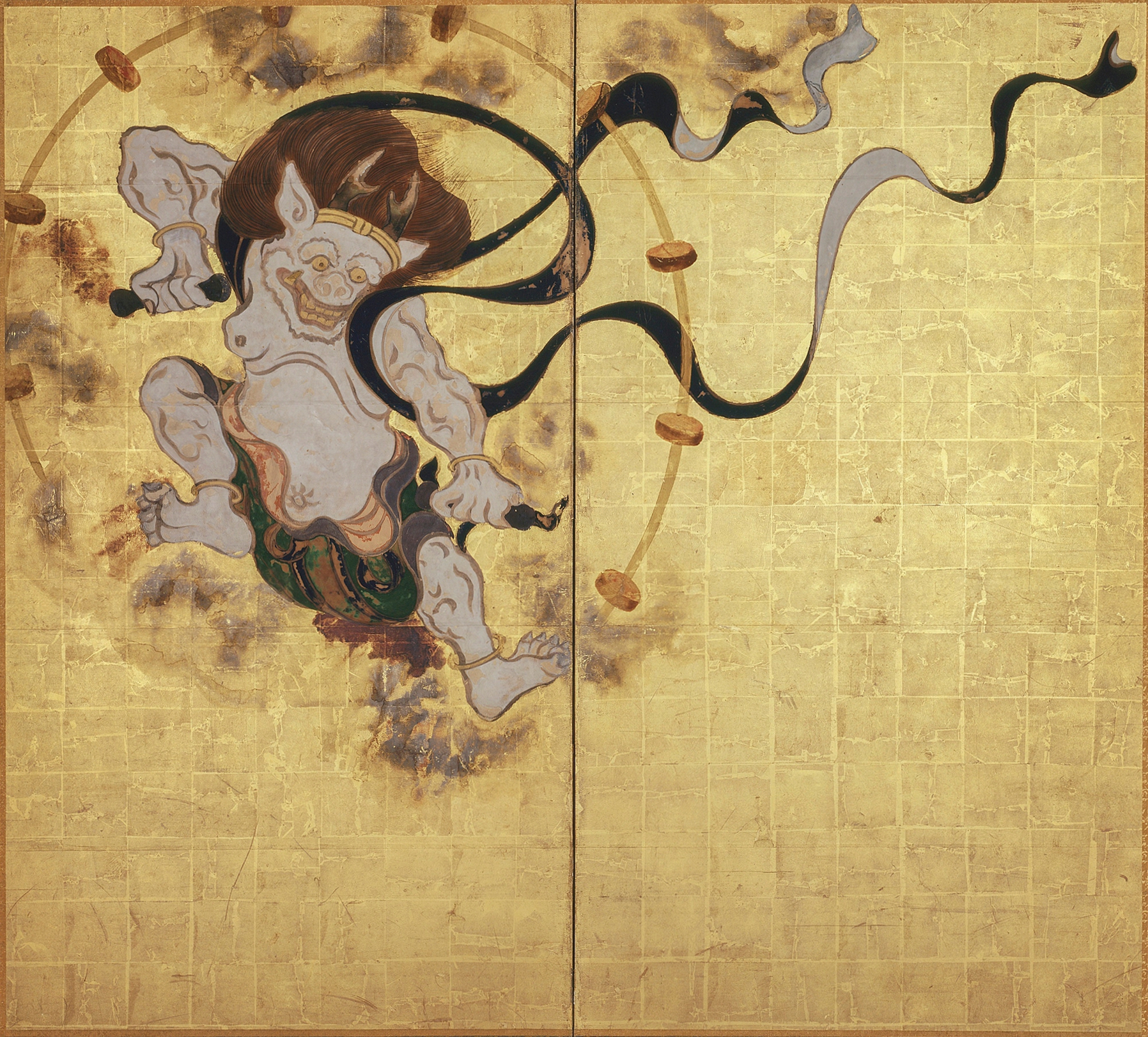 俵屋宗達 日本美術絵画全集 14 風神 雷神 TAWARAYA SOUTATSU 日本美術史bot on X: 