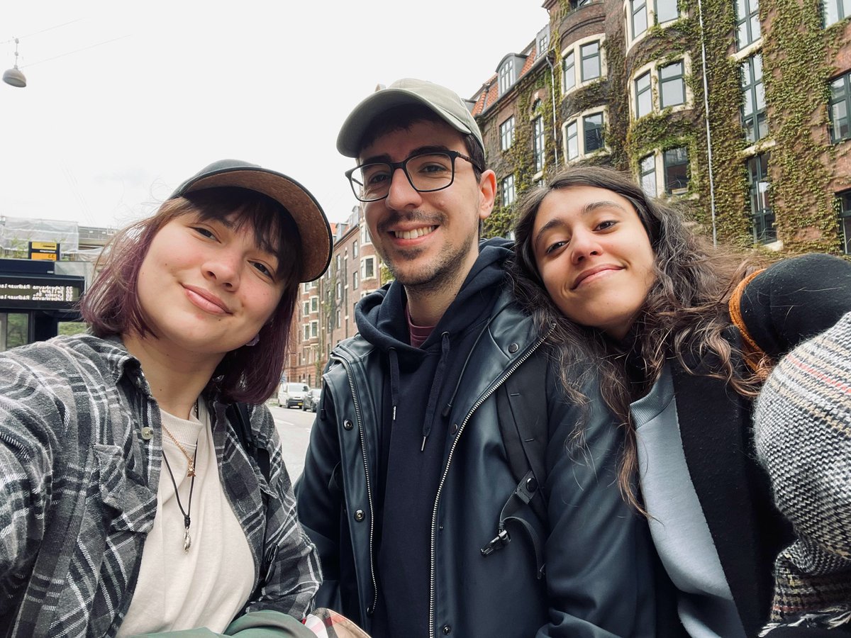 DIlyaskina's tweet photo. It’s the story how analytical chemist, ecotoxicologist and economist PhDs found each other ❤️🫂

#PRORISK #phdlife #Copenhagen #science https://t.co/MHMjLdoxxO