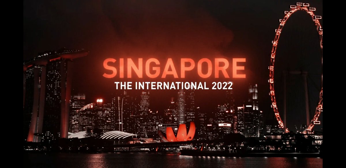 It's official! #ti is in #Singapore! Hold my beer guys, let's goooo! #dota2