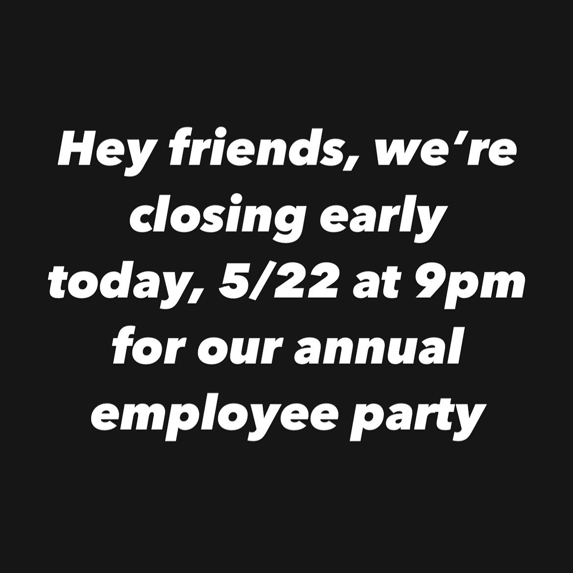 Just a friendly reminder. Still plenty of time to get in Some Sunday fun. Open at noon! 🚀