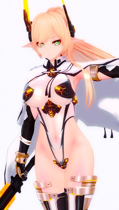 久しぶりにカラバリ増やした
エルフおねえさん 