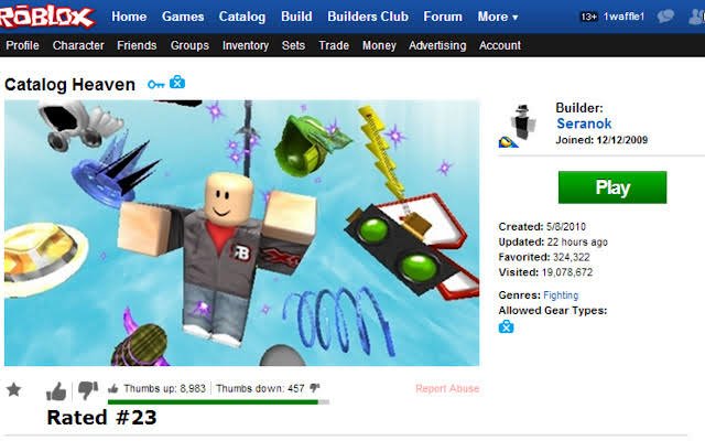 Roblox Catalog Advertisments