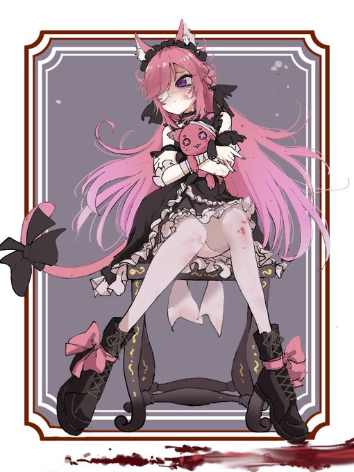 かわよいので描いたンゴ
 #ねここあーと 