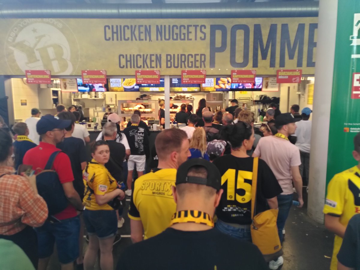 Lieber <a href="/BSC_YB/">BSC YOUNG BOYS</a> im Catering braucht es dringend Anpassung für die neue Saison....