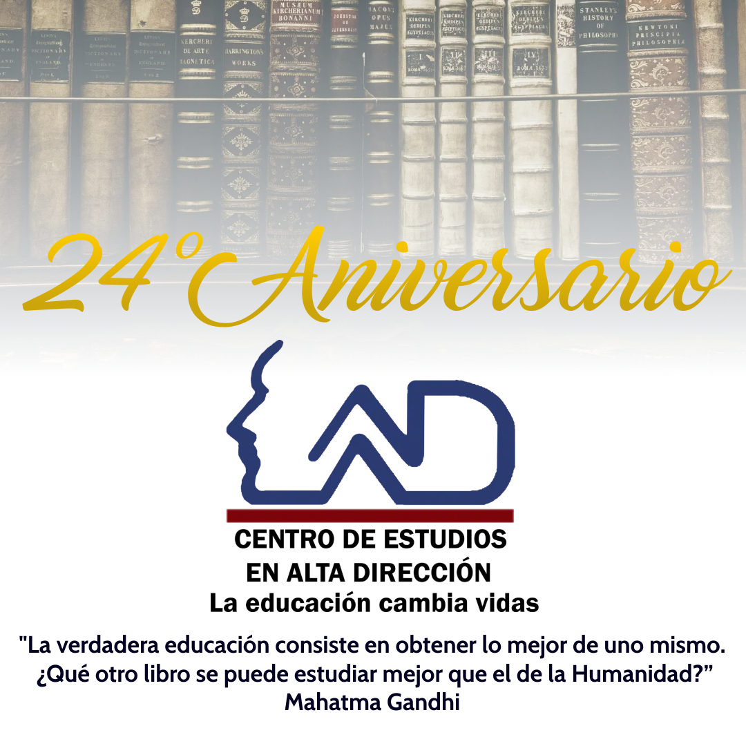 CentroDireccion's tweet photo. 24° Aniversario 
#FrecuenciaCAD 
#ComunidadCAD
#LaVozdelConocimiento
#CentrodeEstudiosenAltaDirección https://t.co/9mMhfEI32x
