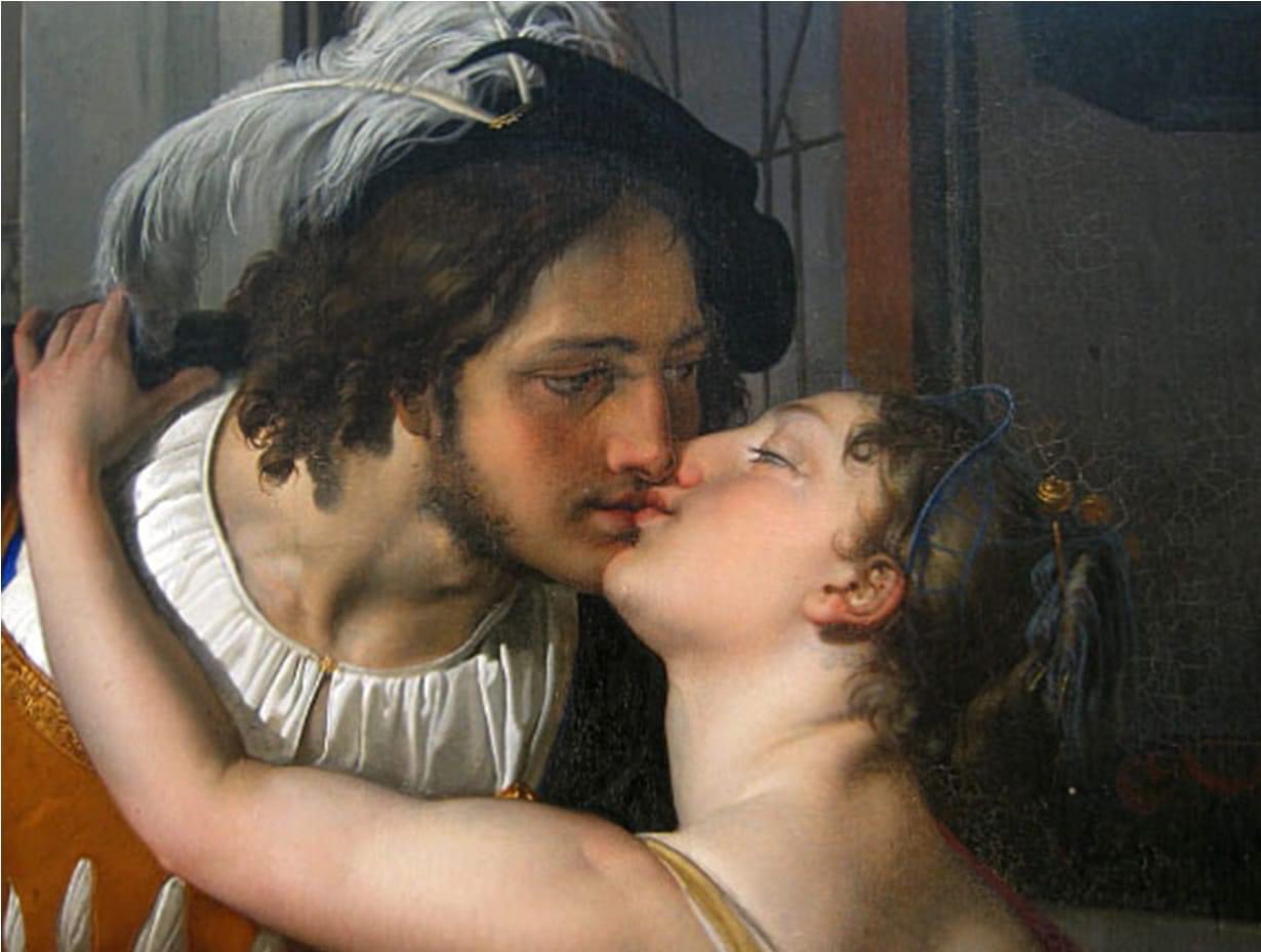 Картина поцелуй Франческо айец