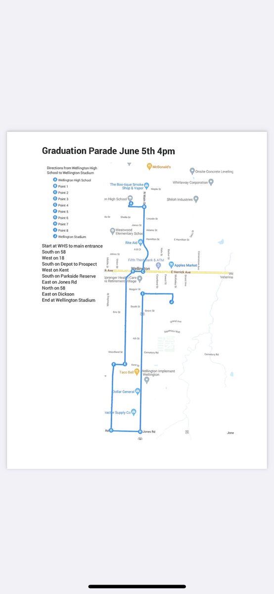 Graduation is just two weeks away for the dukes 🎓 So excited to celebrate the hard work of our seniors 

📍welllington high school gymnasium 
⏰ 2:30 p.m.
🎟 open to the public
🚗 parade to follow at 4:00
