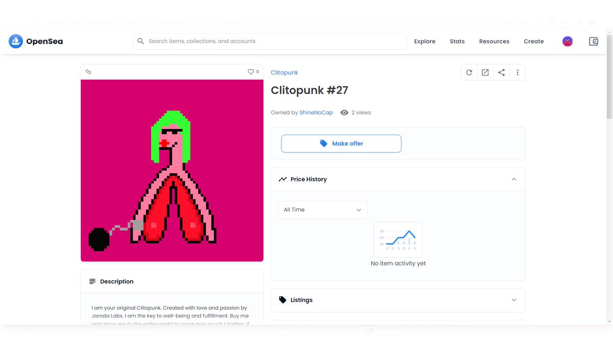 clitopunk's tweet photo. @NikitaGames101 We have the great pleasure to present you your Clitopunk N°27
Thank you so much for your support, you are amazing!

Clitpunk Team https://t.co/a9NJOBVwCu