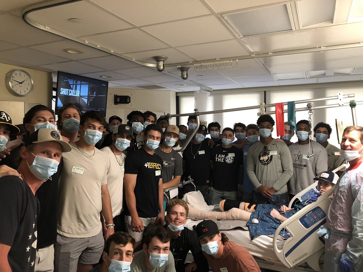 Enrique Bradfield Jr. (@ebradfield20) on Twitter photo It was amazing to meet Will today. He was recently involved in a tragic accident and is now recovering at the hospital. I can’t help but to admire his courage and strength. We are all honored we got to stop in and meet him. Attached below is the link to his GoFundMe. <a href="/VandyBoys/">Vanderbilt Baseball</a> It was amazing to meet Will today. He was recently involved in a tragic accident and is now recovering at the hospital. I can’t help but to admire his courage and strength. We are all honored we got to stop in and meet him. Attached below is the link to his GoFundMe. <a href="/VandyBoys/">Vanderbilt Baseball</a>