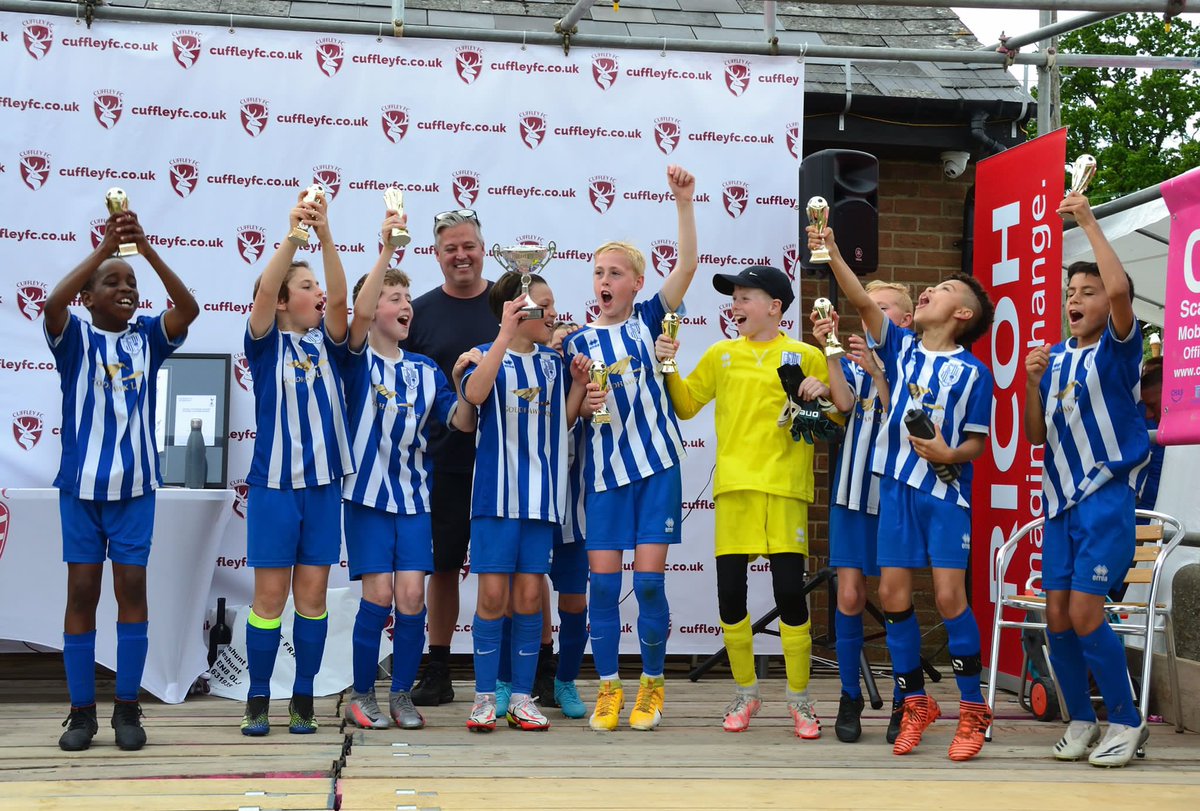 AcademyWare's tweet photo. U10 Cuffley Tournament Winners.
Ware FC Academy Greys

Thanks @CuffleyFC for great weekend of football. https://t.co/5QmFqPMHwg