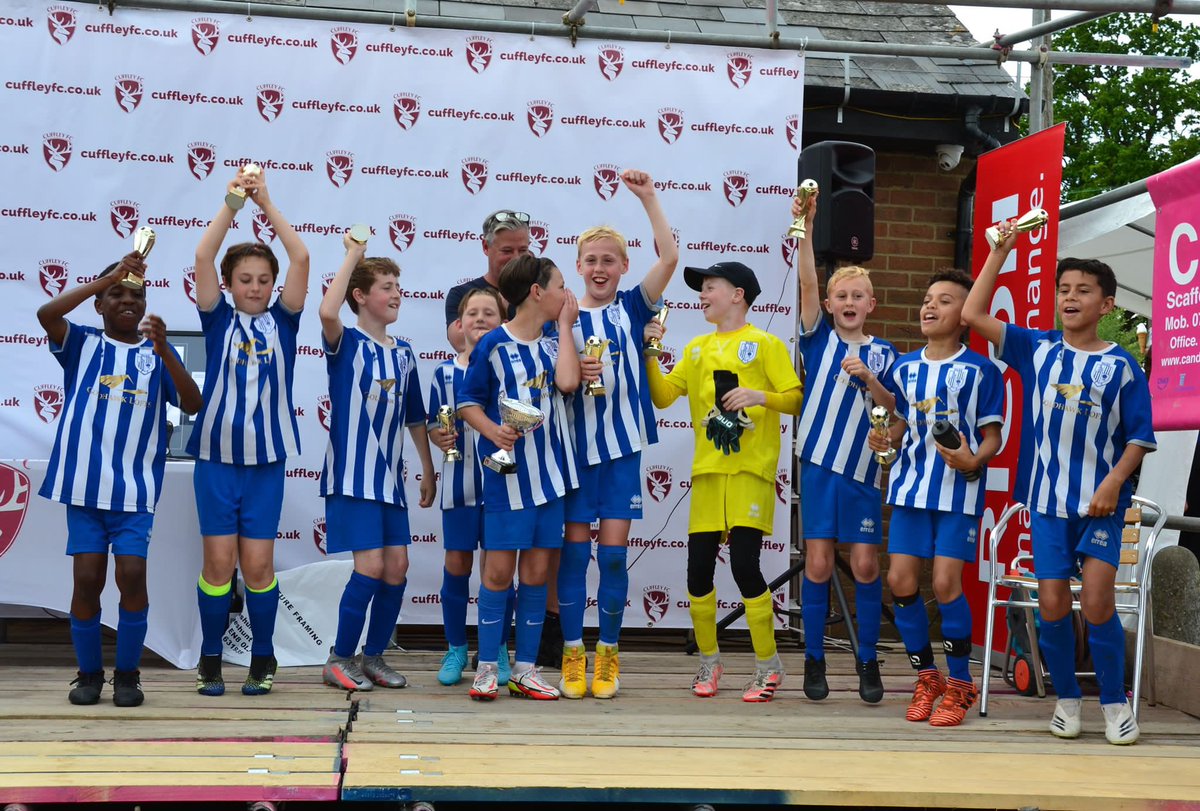 AcademyWare's tweet photo. U10 Cuffley Tournament Winners.
Ware FC Academy Greys

Thanks @CuffleyFC for great weekend of football. https://t.co/5QmFqPMHwg