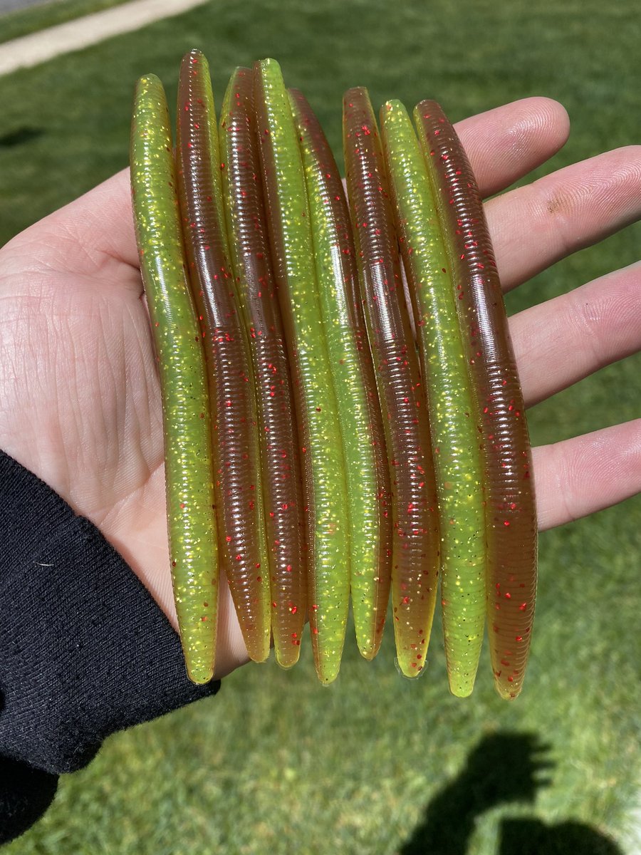 Half brown and half chartreuse retweet if you’d fish with these?!
blotterscustombaits.com
