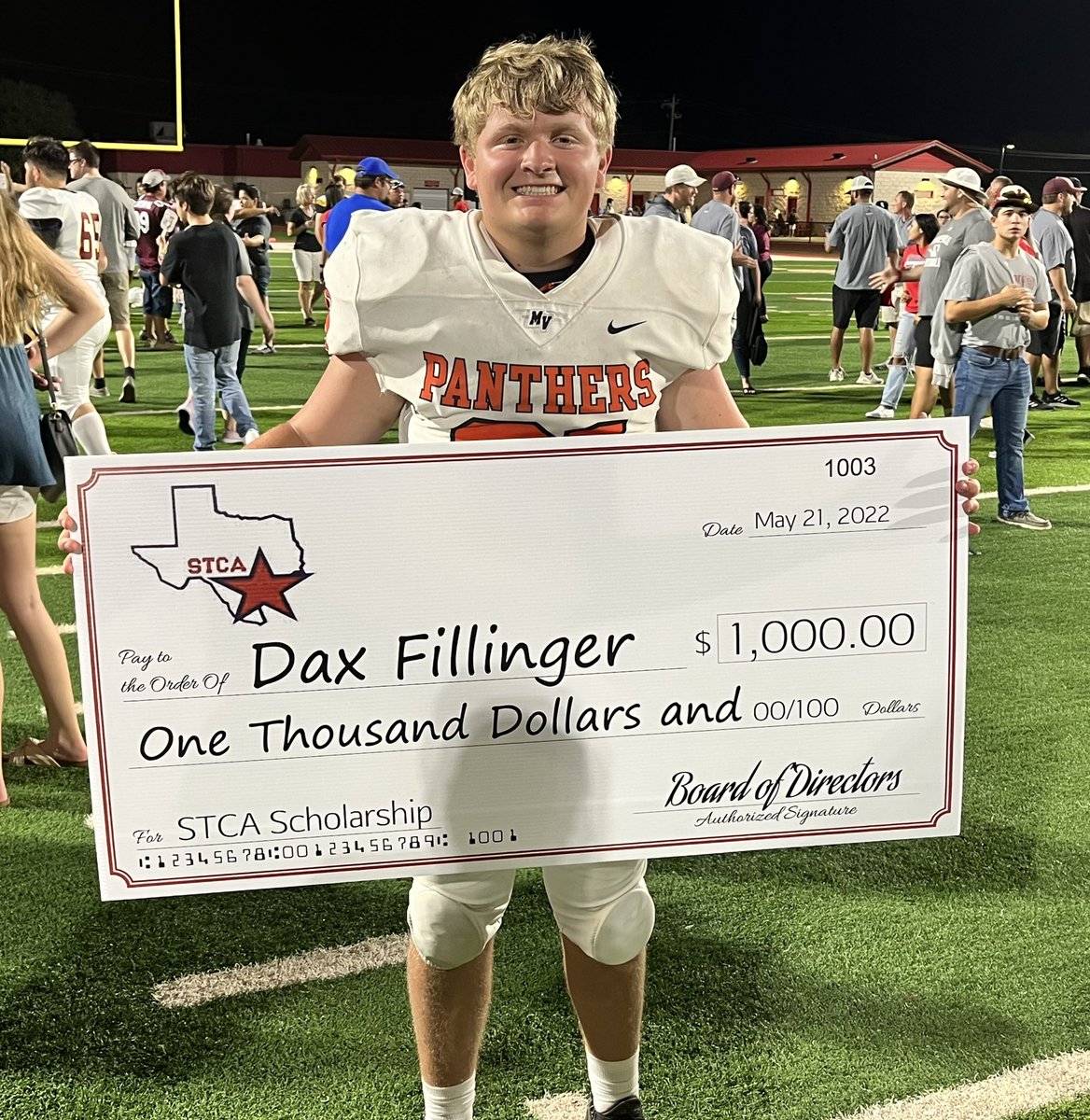 HolliX3D's tweet photo. Dax had the opportunity to play in the @CoachesSouth  All Star game last night! He was awarded with one of the scholarships too! I will miss the Friday Night Lights! #Seniors2022 https://t.co/5s2zyYDQQf