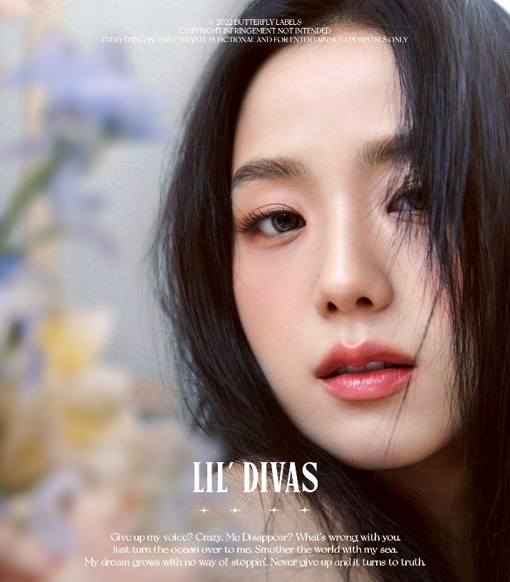 ButterflyLabels's tweet photo. Lil' Divas 릴 디바: 2nd Single "FEARLESS"
🎵 05.30.22
CONCEPT PHOTO #2
<NINI>
#Lil_Divas #ButterflyLabels
© BUTTERFLY LABELS 2020 | Copyright Infringement not intended. Everything in this Company's Channel is Fictional and for entertainment purposes only https://t.co/eba953ks1Y