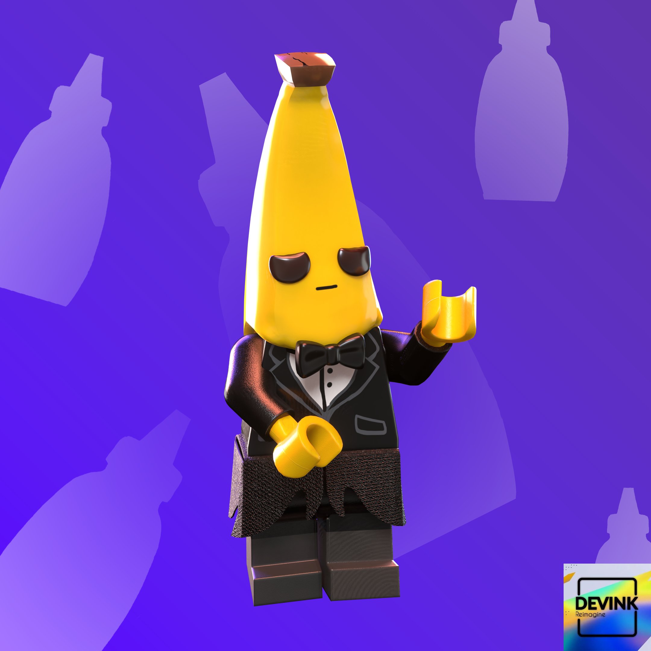 Lego fortnite banana hot sale