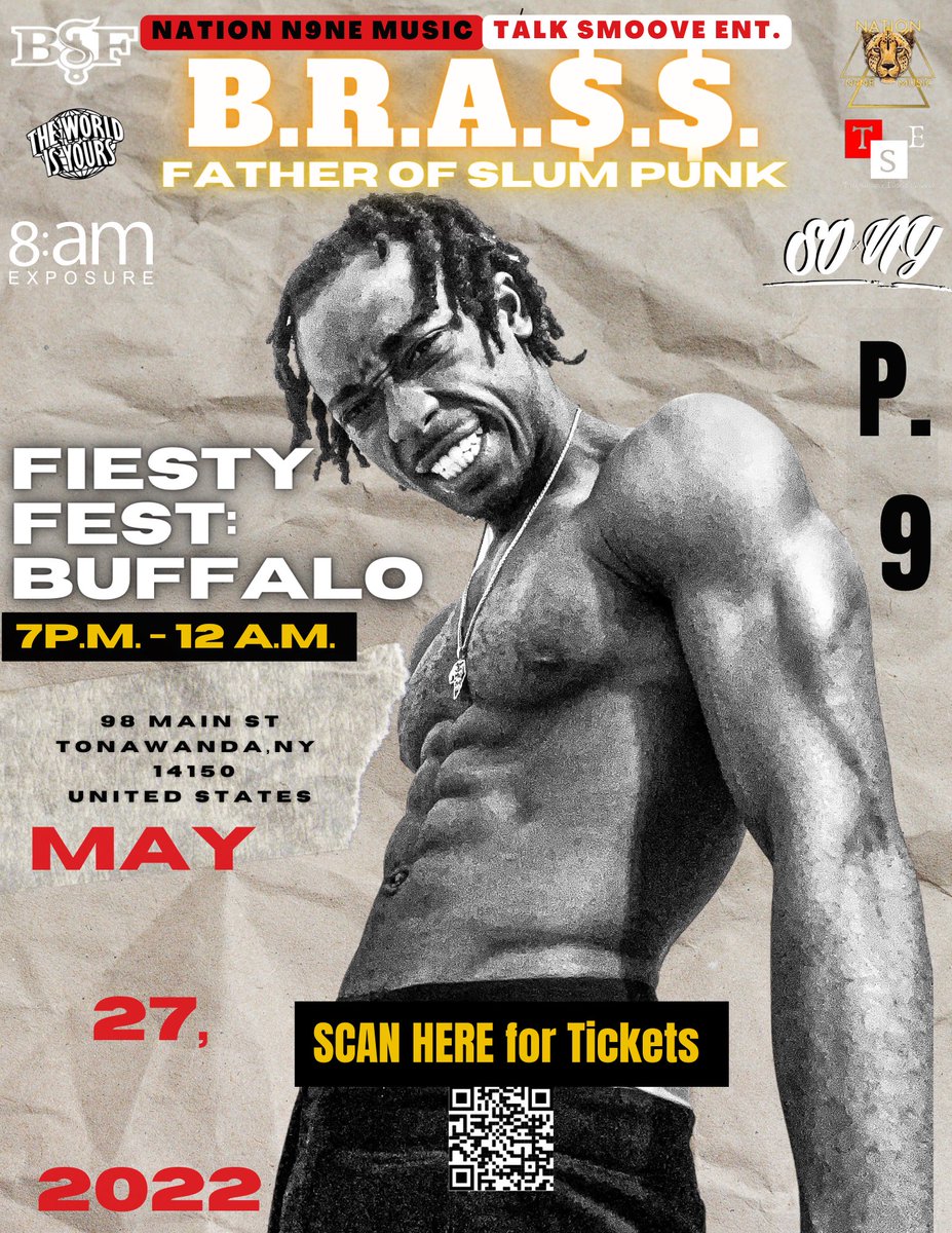 brassiskingtru's tweet photo. The Talent I will be presenting to you in Buffalo, NY will set a new standard for how we as a Culture will present ourselves on stage. Talent from all over the United States!
Each one is on another level!
#FiestyFest #MemorialDay #UnityPower #prayforbuffalo #artists #music https://t.co/GB0VYTj6Y7