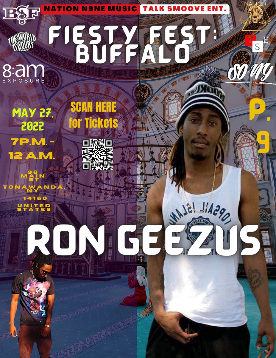 brassiskingtru's tweet photo. The Talent I will be presenting to you in Buffalo, NY will set a new standard for how we as a Culture will present ourselves on stage. Talent from all over the United States!
Each one is on another level!
#FiestyFest #MemorialDay #UnityPower #prayforbuffalo #artists #music https://t.co/GB0VYTj6Y7