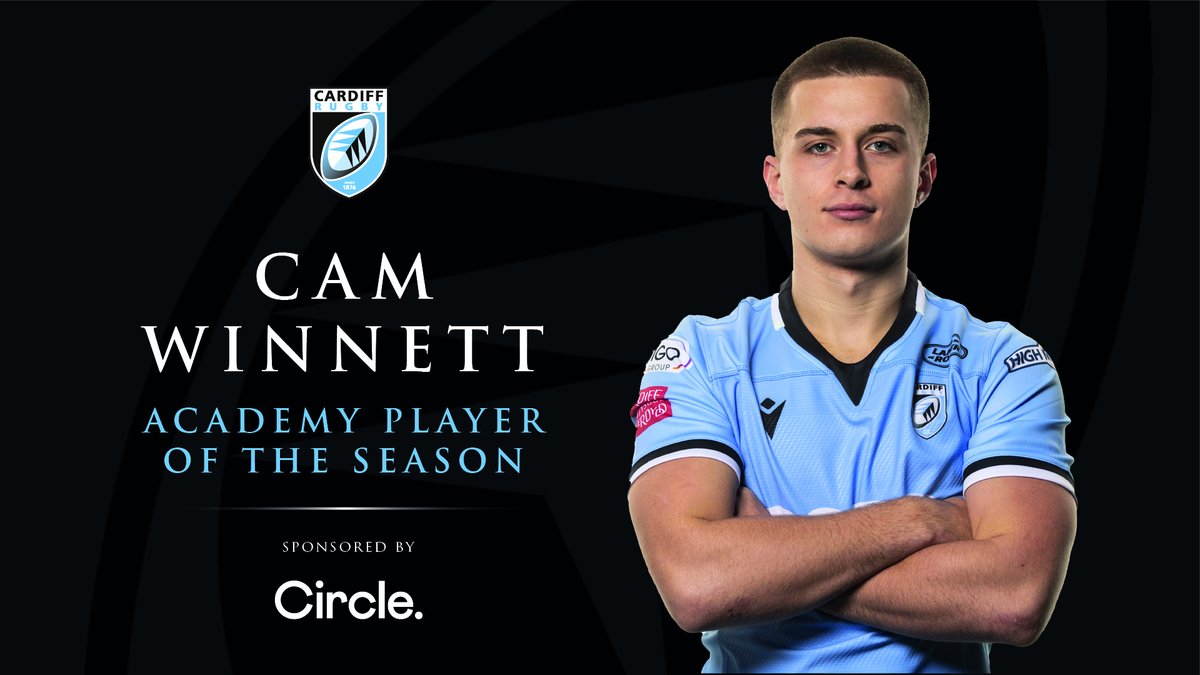 🏆 A <a href="/URCOfficial/">BKT United Rugby Championship (URC)</a> debut on Friday, and now a <a href="/Cardiff_Pathway/">Cardiff Rugby Age-Grade and Academy</a> Player of the Season, in association with <a href="/CircleIT/">Circle</a> 

Llongyfarchiadau enfawr <a href="/cameron_winnett/">Cameron Winnett</a>!