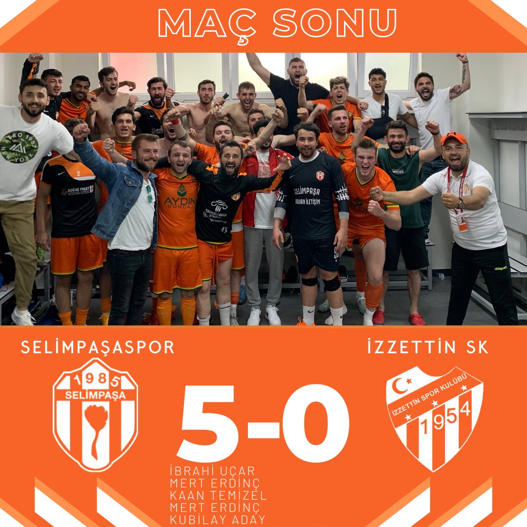 selimpasask's tweet photo. Selimpaşamız gol olup yağdı!
İzzettinspor'u 5-0 mağlup ederek namağlup liderliğimizi devam ettiriyoruz. 🧡💚
#senşampiyonolacaksın 
#amatörlig https://t.co/w0EZxzzWKj