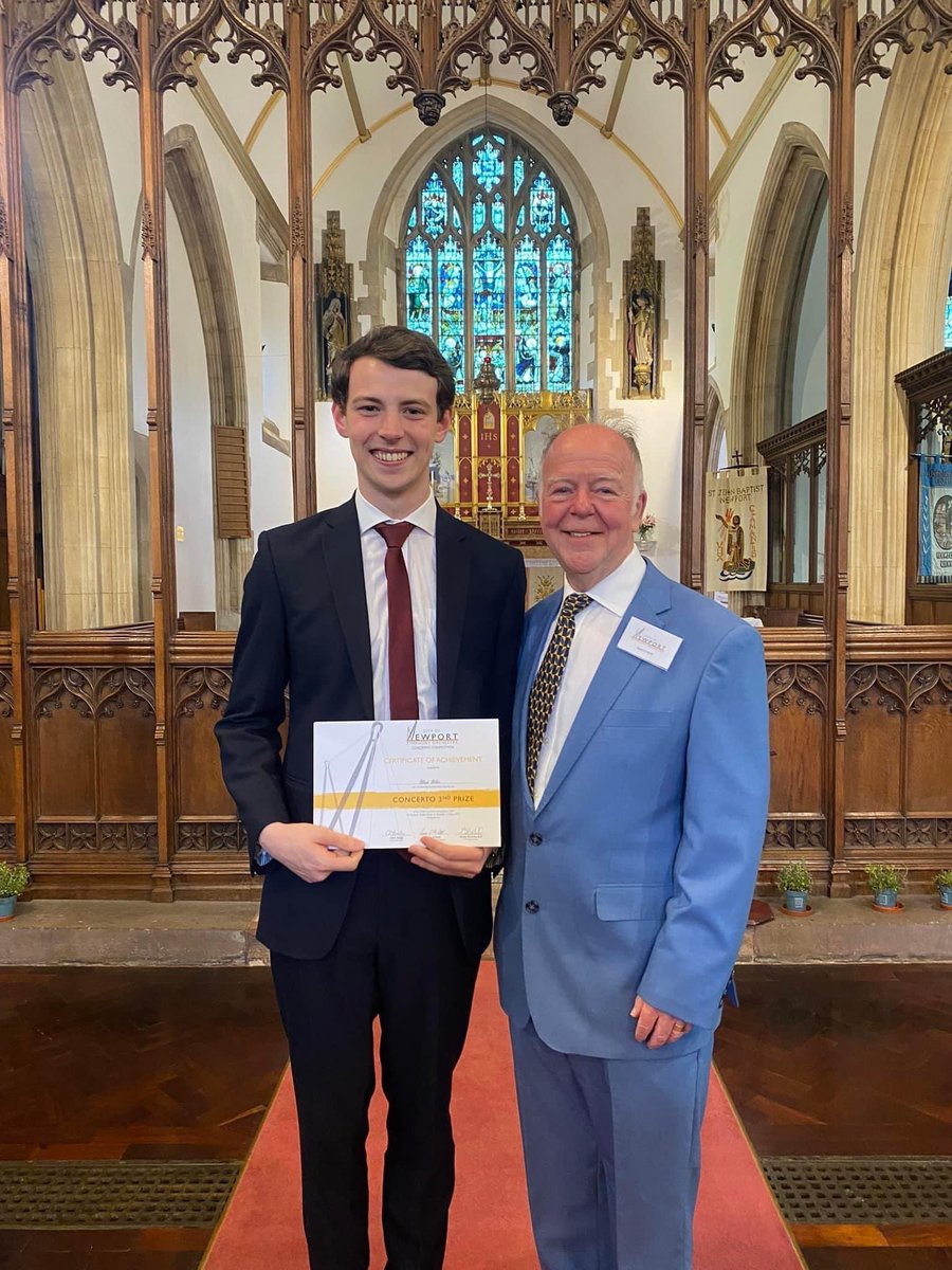 Congratulations to Patrick our Principal Eb Bass Player who was awarded 2nd place in the CNSO Concerto Competition last weekend by playing the Edward Gregson Tuba Concerto! Well done Patrick and to everyone else who was involved!👏🏻🎶