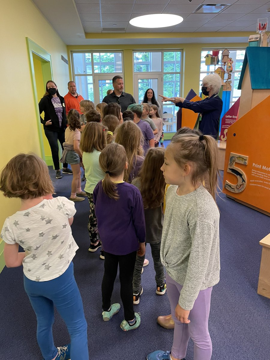 Spectacular field trip to LPL, Kauffman Park, and D.Q.!!! So much fun learning about the summer reading and being with each other!! 💜💛