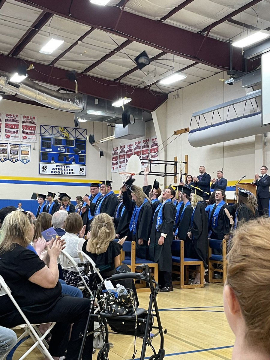 MSTM_BlueDevils's tweet image. Congratulations to the Martensdale-St. Marys Class of 2022! #onceabluedevil #alwaysabluedevil #GoBlueDevils