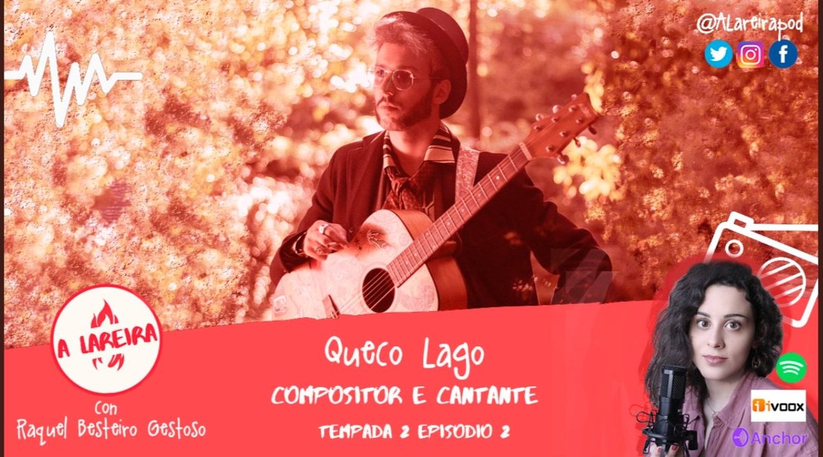 ALareiraPod's tweet image. Moitos parabéns @QuecoLago polo premio a mellor videoclip no @festivaldecans !!

🎙️🔥Hai uns meses estivo na Lareira na súa estrea👇👇  

🟢spoti.fi/3G8zKNy
🟠bit.ly/3yODS3B