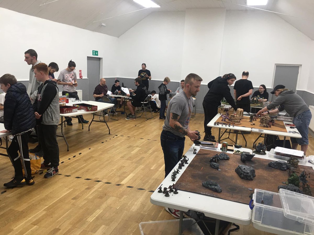 WAWildlings's tweet photo. Friday Night saw 27 Wildlings - 40k, KillTeam, AoS, Star Wars and Conquest all on the go, with painting and Kitbashing also happening! Love our community, so supportive of each other. Drop in on our Facebook group: https://t.co/KCfzeACEum https://t.co/pvsRo8gAze