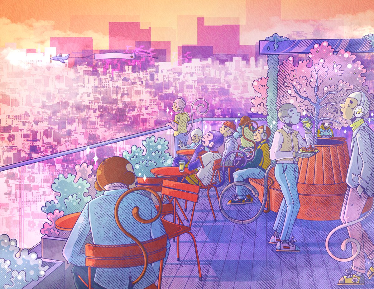 A brand should not be a digital silo. 

For this reason, we will be trekking across the world to put Ape on the map. 

At both our own events, and NFT-focused satellite events.

We can’t wait to meet you. 🍌