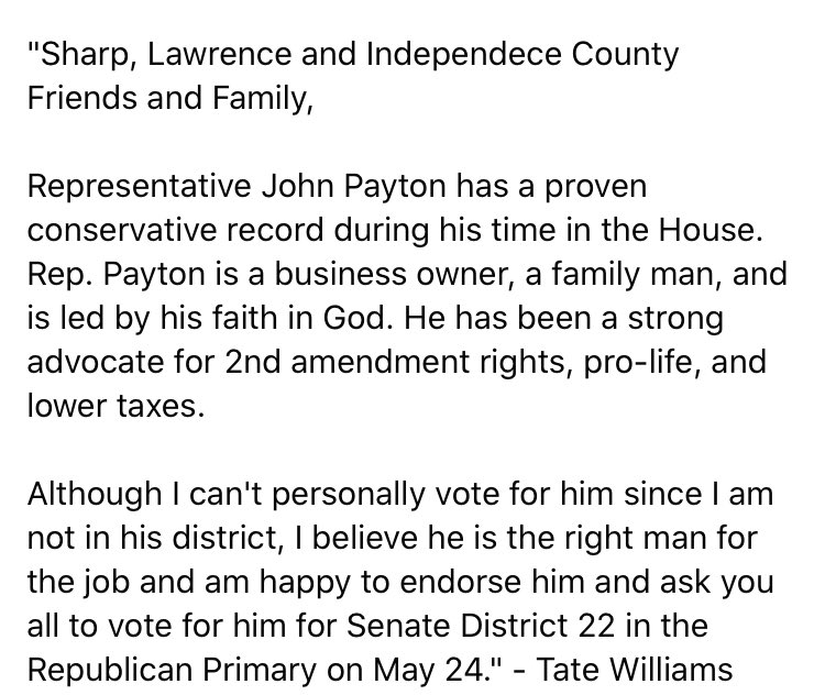 John Payton tweet media