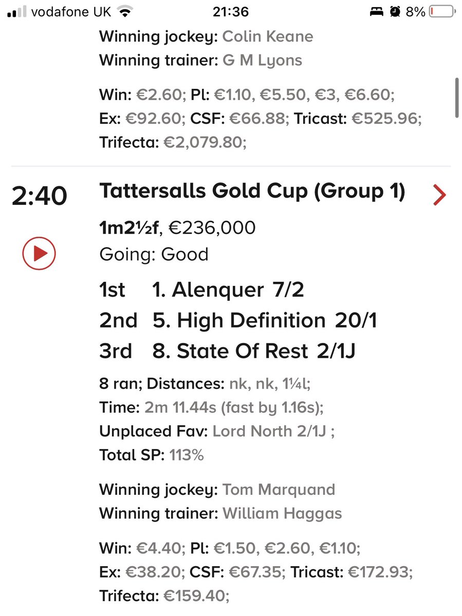 RPSimulators's tweet image. A good day for RPSIMULATORS jockeys @TomMarquand and @DonohoeStevie picking up groups 1’s and 2’s in Germany and Ireland 💪💪