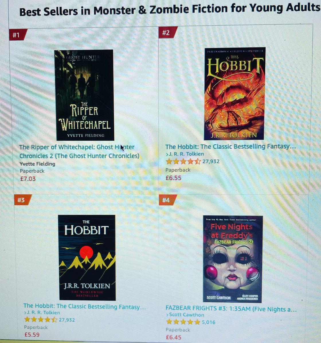 Very #excited to see my new instalment of #theghosthunterchronicles #Theripperofwhitechapel is #no1 and what #greatcompany to be with? #thankyou to everyone that has #preordered I hope you #enjoy #spooky #paranormal #ghosts #ghosthunting #newbooks