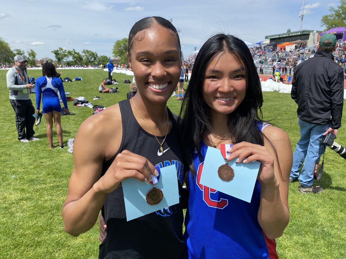 Cherry Creek Schools Athletics & Activities (@ccsdathact1) on Twitter photo 5A State Track & Field: Grandview sophomore Gabriella Cunningham and Cherry Creek senior Iris Wang run 3rd and 4th respectively in the Girls 300 Meter Hurdles. Congrats!! <a href="/creeksports/">WilkinsAD</a> <a href="/CherryCreek_TF/">CCHS Track & Field</a> <a href="/Grandview_HS/">GrandviewHS</a> <a href="/GHSTrackNation/">GHS Track & Field</a> <a href="/CCSDK12/">Cherry Creek Schools</a> <a href="/aurorasports/">Sentinel Prep Sports</a> 5A State Track & Field: Grandview sophomore Gabriella Cunningham and Cherry Creek senior Iris Wang run 3rd and 4th respectively in the Girls 300 Meter Hurdles. Congrats!! <a href="/creeksports/">WilkinsAD</a> <a href="/CherryCreek_TF/">CCHS Track & Field</a> <a href="/Grandview_HS/">GrandviewHS</a> <a href="/GHSTrackNation/">GHS Track & Field</a> <a href="/CCSDK12/">Cherry Creek Schools</a> <a href="/aurorasports/">Sentinel Prep Sports</a>