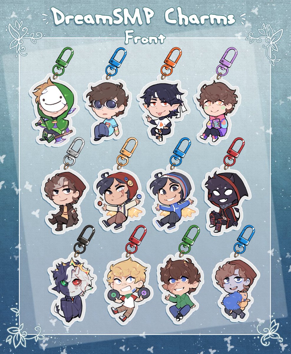 ⭐ PRE-ORDERS OPEN! 🌙 https://t.co/zvG52o0Y7W New DSMP Charms & Stickers ...